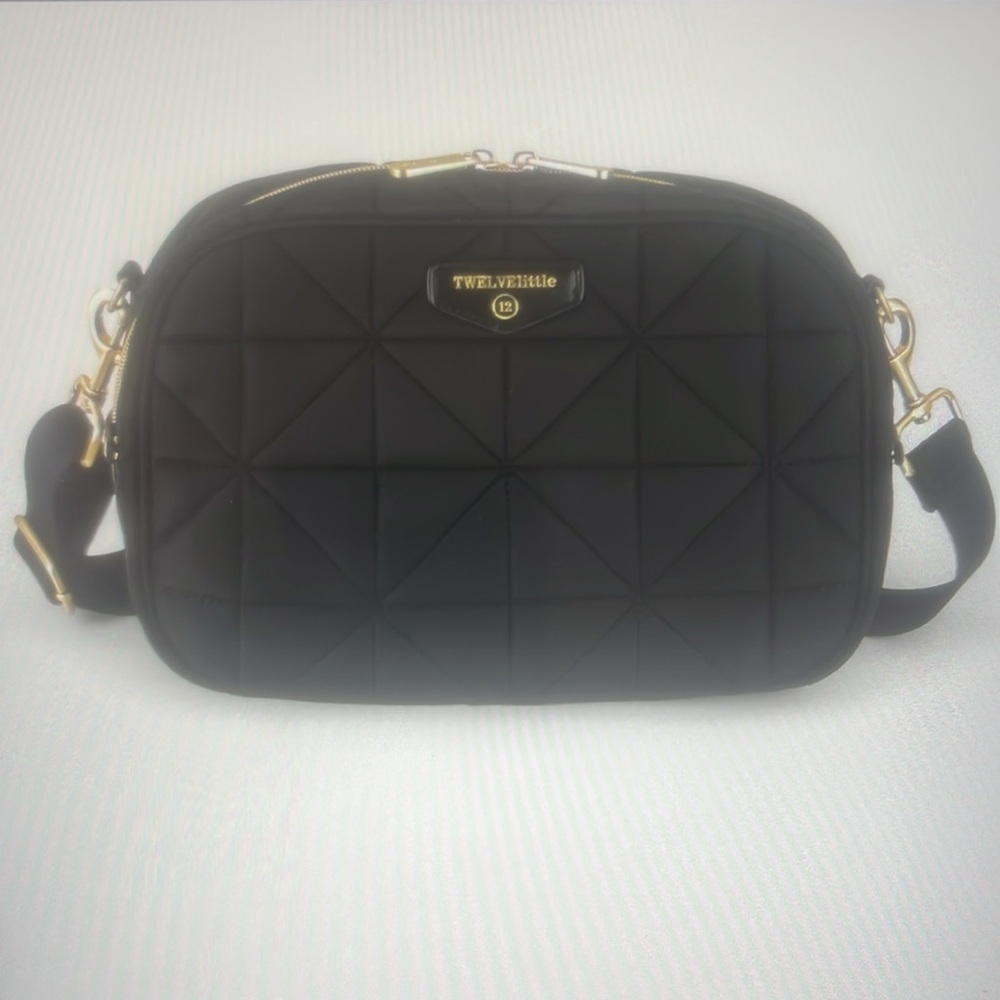 TWELVElittle Diaper Bag Clutch in Black 3.0 NWT